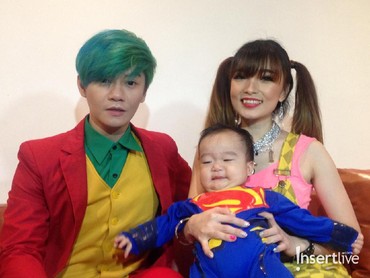 Demi Ultah Anak, Angel eks Cherrybelle Dandan Jadi Harley Quinn