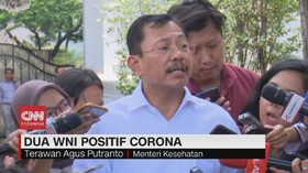VIDEO: Dua WNI Positif Corona, Ini Penjelasan Menkes