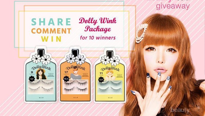 Beautynesia X Dolly Wink Giveaway