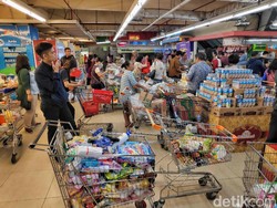 Beli Bahan Pokok di Tengah Heboh Corona Tak Lagi Dibatasi