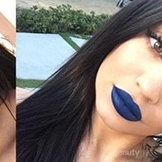 4 Pilihan Lipstik Biru ala Kylie Jenner