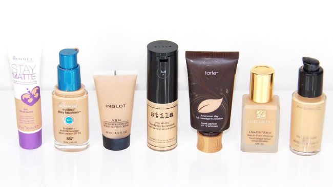 Brand Foundation yang Cocok Untuk Kulit Berminyak