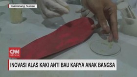 VIDEO: Inovasi Pelajar SMAN Ciptakan Alas Kaki Anti Bau