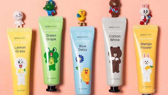 Hand Cream Imut dari Missha x LINE Friends untuk Menemani Harimu
