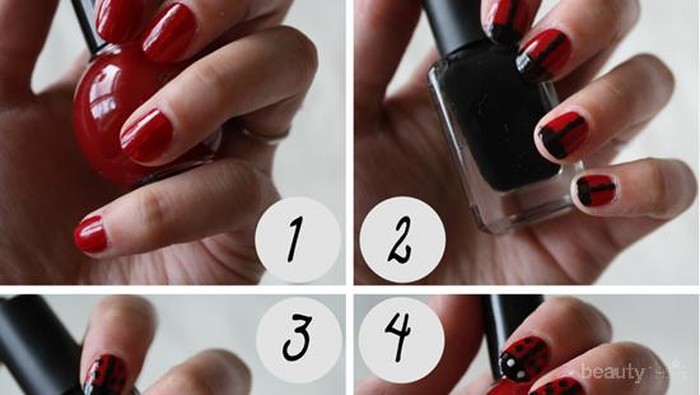 Tampil Cantik dengan Kuku Berwarna Merah