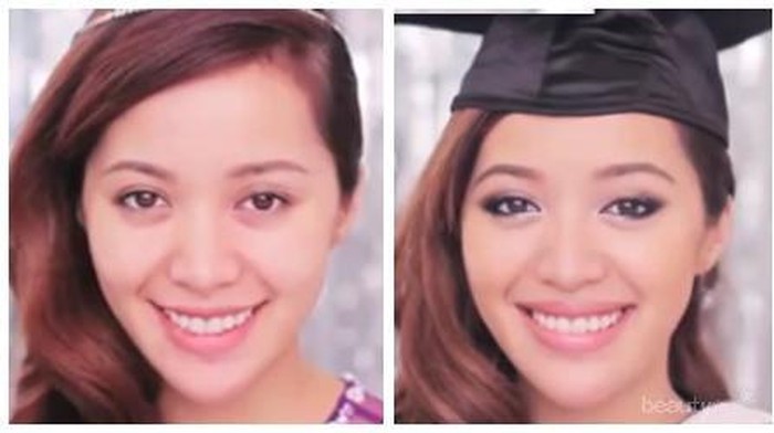 Tampil Elegan Saat Wisuda Dengan Tutorial Makeup Ini