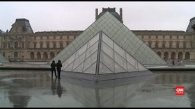 VIDEO: Museum Louvre Tutup Sementara karena Corona