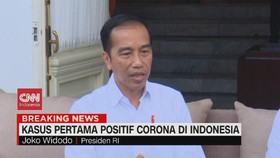 VIDEO: Ini Penjelasan Presiden Soal 2 WNI Positif Corona