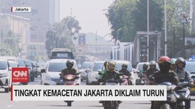 VIDEO: Tingkat Kemacetan Jakarta Diklaim Turun