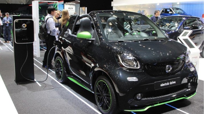 Mobil listrik Geely. (Detikoto: Dina Rayanti)
