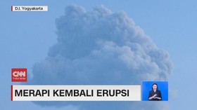 VIDEO: Merapi Kembali Erupsi