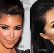 Seksi Dengan Makeup Brown Smokey Eyes ala Kim Kardashian