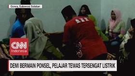 VIDEO: Demi Main Ponsel, Pelajar Tewas Tersengat Listrik