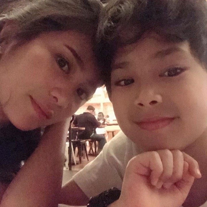 <p>Hayo, Karan mirip Ayah atau Bundanya? (Foto: Instagram@bungazainal05)  </p>