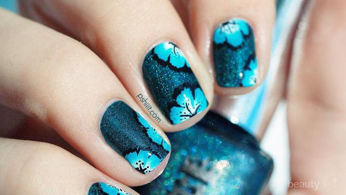 8 Inspirasi Nail Art Bunga yang Cantik (Bagian 2)