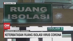 VIDEO: Kapasitas Ruang Isolasi Corona di Bali Terbatas
