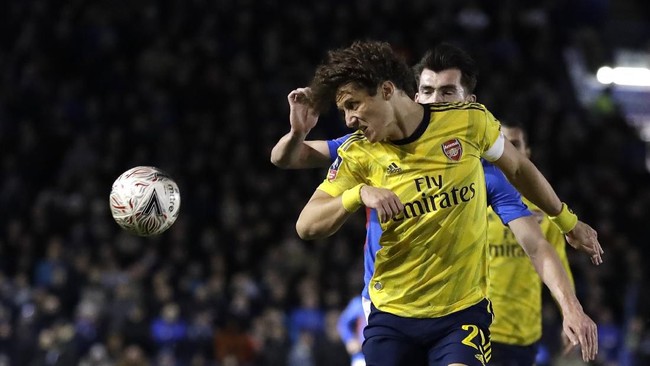 FOTO: Arsenal Garansi Tiket Perempat Final Piala FA