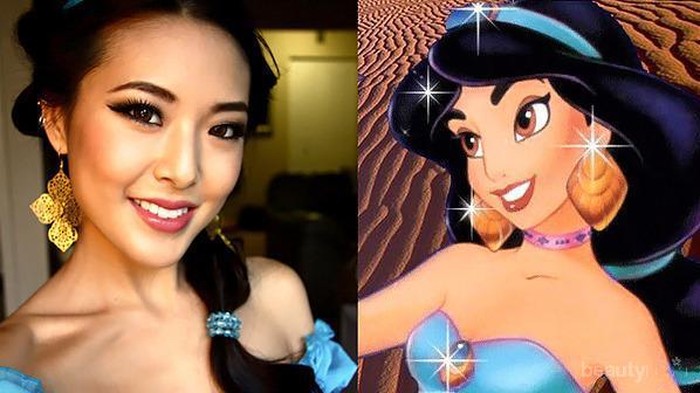 Tutorial Makeup ala Princess Jasmine dari Aladdin