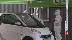 VIDEO: Korsel Terapkan Tes Virus Corona Drive-Thru