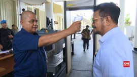 VIDEO: Masuk Istana Kepresidenan Wajib Cek Suhu Tubuh