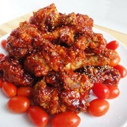 Resep: Yangnyeom Tondak, Ayam Goreng Bumbu Pedas