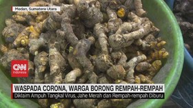 VIDEO: Diklaim Ampuh Tangkal Virus, Warga Borong Jahe Merah