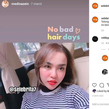 Medina Zein Akui Blunder Posting Lepas Hijab, Katanya Cuma...