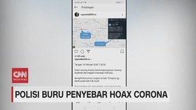 VIDEO: Polisi Buru Penyebar Hoaks Corona