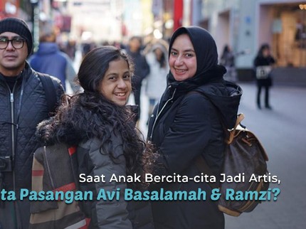 Saat Anak Bercita-cita Jadi Artis, Apa Kata Pasangan Avi Basalamah & Ramzi?