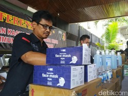 Ditangkap Polisi, Penimbun di Semarang Jual Masker Lewat Facebook