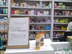 Masker hingga Antiseptik Mulai Langka di Palembang