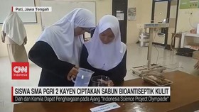 VIDEO: Siswa SMA PGRI 2 Kayen Ciptakan Sabun Bioantiseptik
