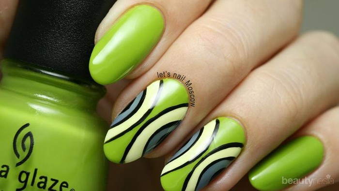 Nail Art Idea: Saatnya Penghijauan