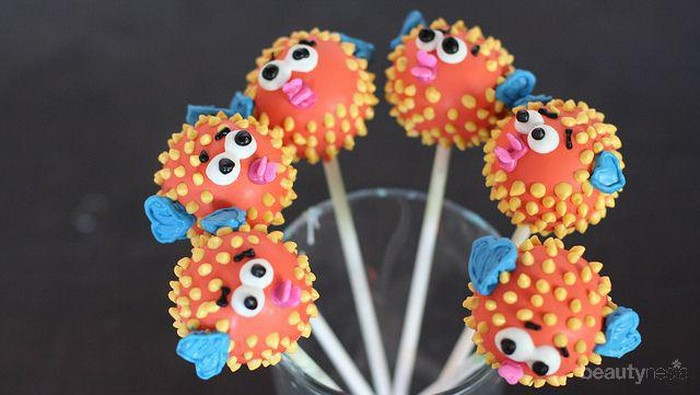 5 Cake Pops Lucu Dunia Bawah Laut