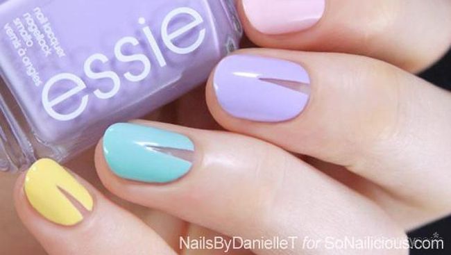 8 Inspirasi Nail Art Warna Pastel (Bagian 2)