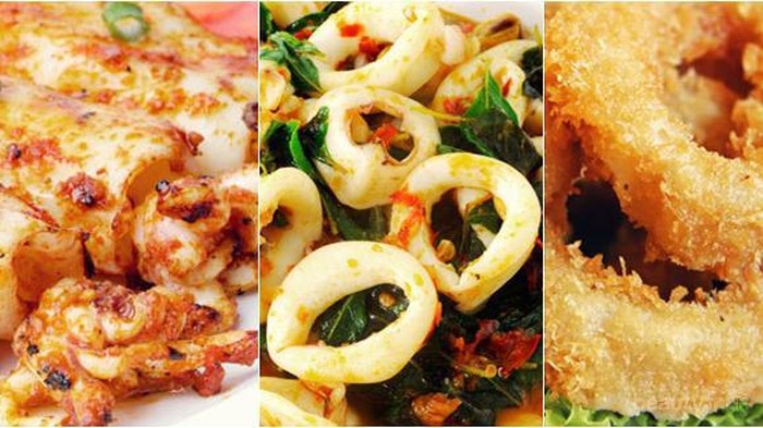 7 Aneka Resep Olahan Cumi