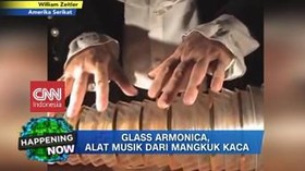 VIDEO: Glass Armonica, Alat Musik dari Mangkuk Kaca