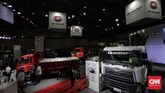 FOTO: Pameran Kendaraan Komersial Giicomvec 2020 Gaikindo Indonesia International Commercial Expo (Giicomvec) digelar mulai Kamis-Minggu (5-8/3), di JCC, Senayan, Jakarta.