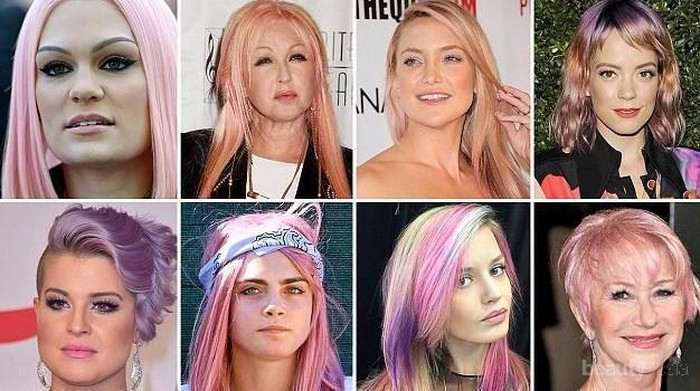 Tren Warna-Warni Gaya Rambut Populer di Instagram