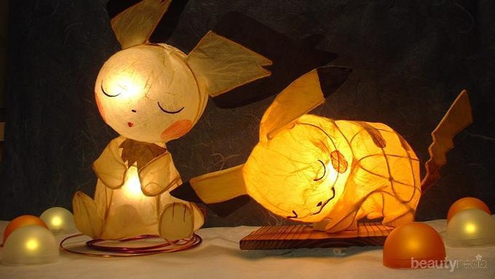 Aneka Bentuk Lampu Tidur Lucu