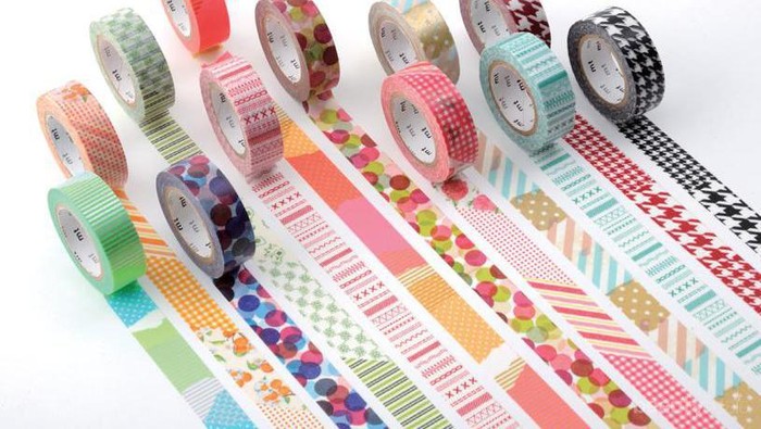 10 Ide Kreatif  Menggunakan Selotip  Jepang Washi Tape 