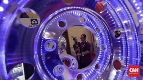 FOTO: Pameran Kendaraan Komersial Giicomvec 2020