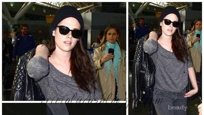 Inspirasi Gaya Kasual Ala Kristen Stewart