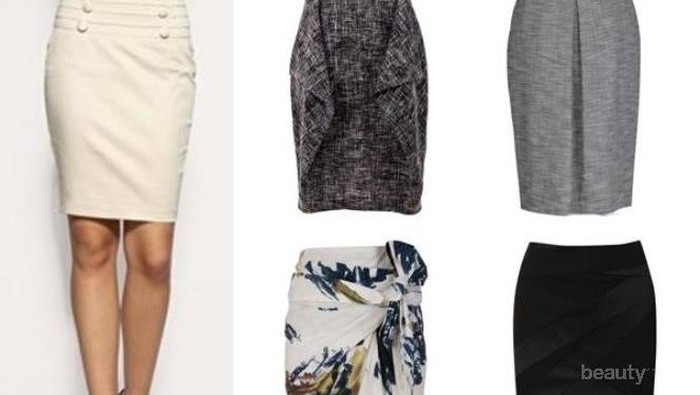 Padu Padan Rok Pensil