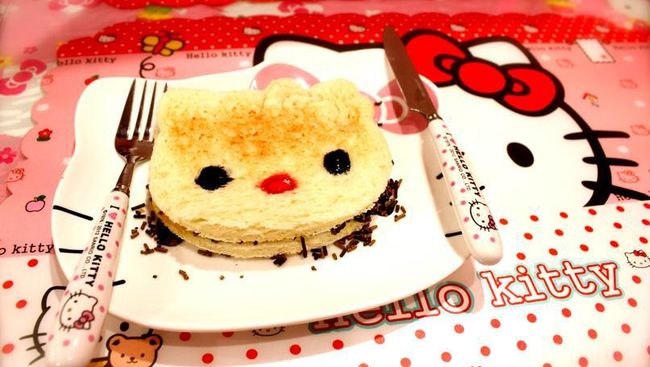 hello kitty bento lunch  Makanan kreatif, Bento, Makanan