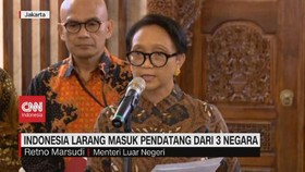 VIDEO: Indonesia Larang Masuk Pendatang dari 3 Negara