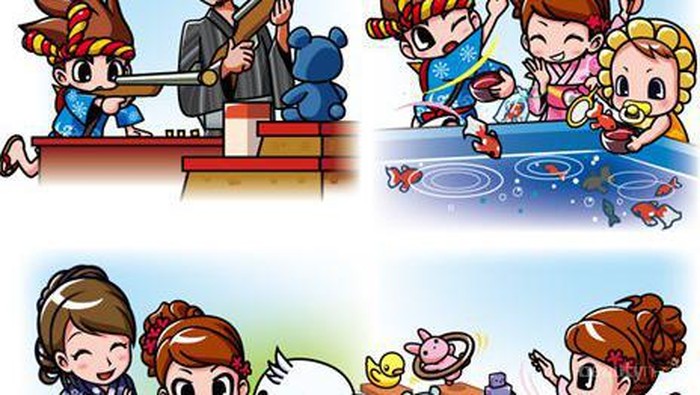 Permainan Ala Festival Musim Panas dalam Anime