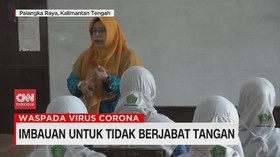 VIDEO: Imbauan untuk Tidak Berjabat Tangan