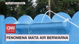 VIDEO: Heboh Fenomena Mata Air Berwarna