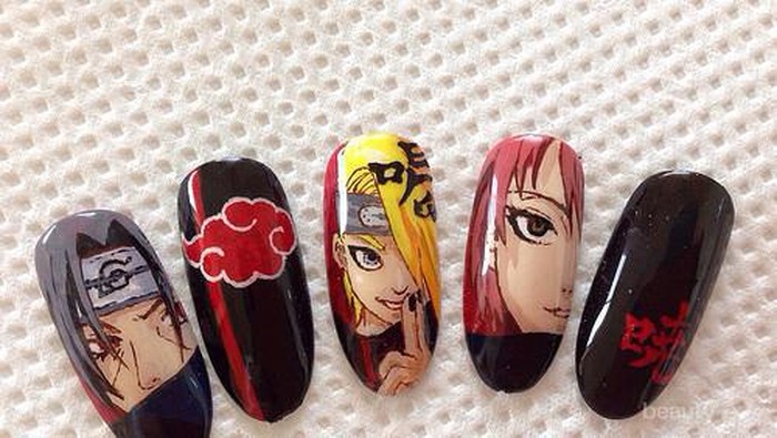 Inspirasi Cute Nail Art Ala Anime untuk Kamu yang Selalu Ingin Tampil Beda